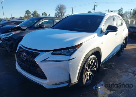 2017 Lexus Nx 200T F Sport z USA, uszkodzony, nr VIN JTJBARBZ1H2145034